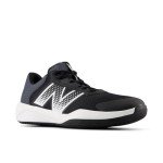 New Balance Men's 696 V6 Tennis Shoes - Black/White