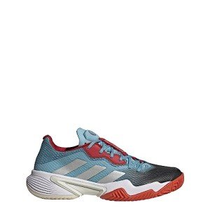 adidas Women's Barricade Tennis Sneakers - Blue/Silver 7.5