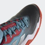 adidas Women's Barricade Tennis Sneakers - Blue/Silver 7.5