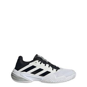 adidas Barricade 13 Men's Tennis Sneakers, White/Black/Grey