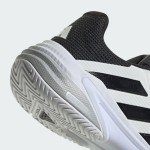 adidas Barricade 13 Men's Tennis Sneakers, White/Black/Grey