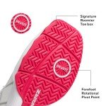 SQAIRZ XRZ Women's Pickleball Sneakers, White/Pink