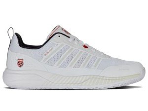 K-Swiss Men's Ultra Court Pickleball Sneakers, White/Red