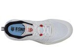 K-Swiss Men's Ultra Court Pickleball Sneakers, White/Red