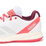 adidas Courtflash Pickleball Sneakers - White/Silver 9.5