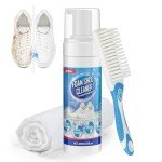 Jevvu Sneaker Cleaner Foam – 6.76fl.oz Stain Remover