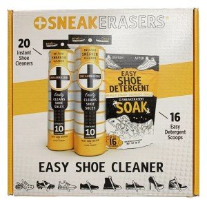 Sneak-Erasers Shoe Cleaner with 16 Detergent Scoops