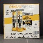 Sneak-Erasers Shoe Cleaner with 16 Detergent Scoops