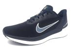 Nike Air Winflo 9 Sneakers, Black/White, Size 44.5