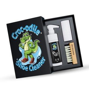 Crocodile Sneaker Cleaning Kit with Brush & Towel