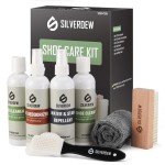 Shoe Cleaning Kit: Cleaner, Brushes, Deodorizer, Protector