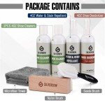 Shoe Cleaning Kit: Cleaner, Brushes, Deodorizer, Protector