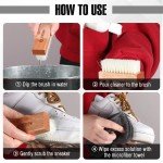 Shoe Cleaning Kit: Cleaner, Brushes, Deodorizer, Protector