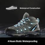 NORTIV 8 Women's Waterproof Low Hiking Boots