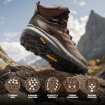 NORTIV 8 Men's Waterproof Lightweight Hiking Boots