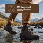 NORTIV 8 Men's Waterproof Lightweight Hiking Boots