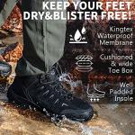 SHULOOK Men's Waterproof Lightweight Hiking Boots