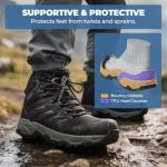NORTIV 8 Men's Lightweight Waterproof Hiking Boots