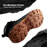 NORTIV 8 Women's Waterproof Hiking Boots - Black