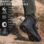 SHULOOK Men's Waterproof Lightweight Hiking Boots