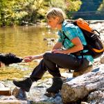 NORTIV 8 Women's Waterproof Hiking Boots - Black