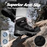 R CORD Women's Waterproof Hiking Boots - Pink Size 6