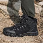 SHULOOK Men's Waterproof Lightweight Hiking Boots