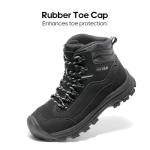 NORTIV 8 Women's Waterproof Hiking Boots, Black
