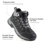 OUTJET Men's Lightweight Waterproof Hiking Boots