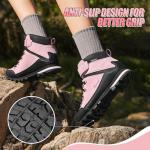 Kids Waterproof Pink Hiking Boots for Adventure
