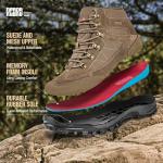 RCORD Women's Waterproof Hiking Boots - Size 6.5