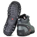 XPETI Men's Breathable Grey Hiking Boots 11.5
