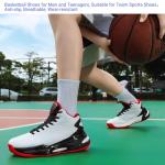 Beita High Upper Basketball Sneakers, White