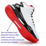 Beita High Upper Basketball Sneakers, White