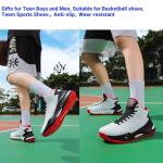 Beita High Upper Basketball Sneakers, White