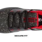 AND1 Boys Basketball Shoes - Black/Dark Grey/Red