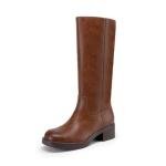 DREAM PAIRS Women’s Chunky Heel Knee High Boots