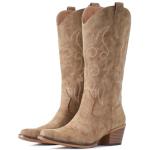Women’s Western Cowboy Boots with Chunky Heel