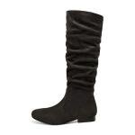 DREAM PAIRS Black Knee High Winter Boots, Size 8