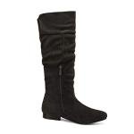 DREAM PAIRS Black Knee High Winter Boots, Size 8