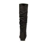 DREAM PAIRS Black Knee High Winter Boots, Size 8