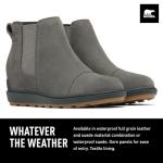 Sorel Evie II Chelsea Sneakers in Quarry/Grill