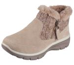 Skechers Women’s Cozy Inn Zip-Up Bootie, Dark Natural