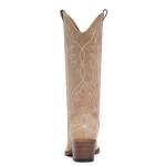 Fioralie Women’s Suede Cowboy Boots - Retro Style