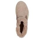 Skechers Women’s Cozy Inn Zip-Up Bootie, Dark Natural