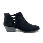 Sincere Women's Black Low Ankle Booties