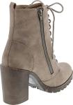 Soda Women's Malia Cream Combat Boot Size 10