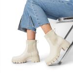 DREAM PAIRS Women's Chunky Heel Chelsea Boots