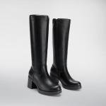 DREAM PAIRS Women's Chunky Knee High Platform Boots
