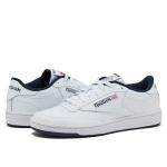 Reebok Club C 85 Sneakers, White/Navy, Size 45